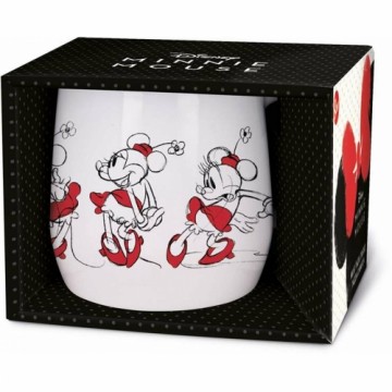 Чашка в коробке Minnie Mouse Керамика 360 ml Чёрный