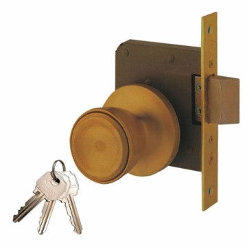 Knob lock UCEM 5300PHL050 Dzelzs
