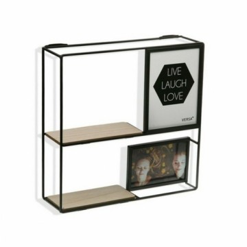 Plaukti Versa Metāls (9,5 x 33 x 33 cm)