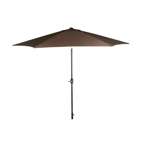 Пляжный зонт DKD Home Decor Melns Brūns Tērauds 300 x 300 x 250 cm image 1