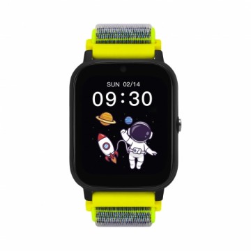 Garett Smartwatch Kids Tech 4G Green velcro Viedpulkstenis