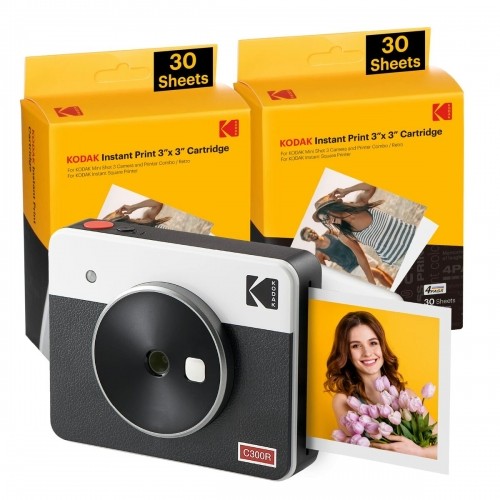 Моментальная камера Kodak MINI SHOT 3 RETRO C300RW60 Белый image 1