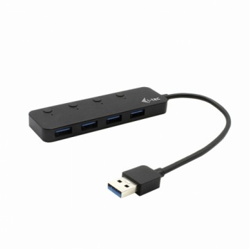 USB-хаб на 4 порта i-Tec U3CHARGEHUB4 Чёрный
