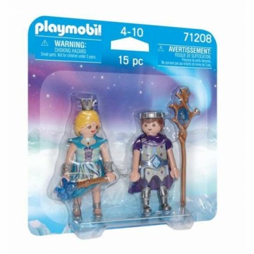 Фигурки с подвижными руками и ногами Playmobil 71208 Принцесса 15 Предметы Принц Duo