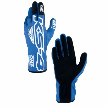 Karting Gloves OMP KS-4 KART Zils S