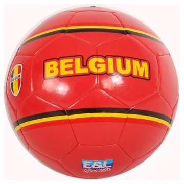 Volare Futbola bumba E and L Sports Belgium, sarkans