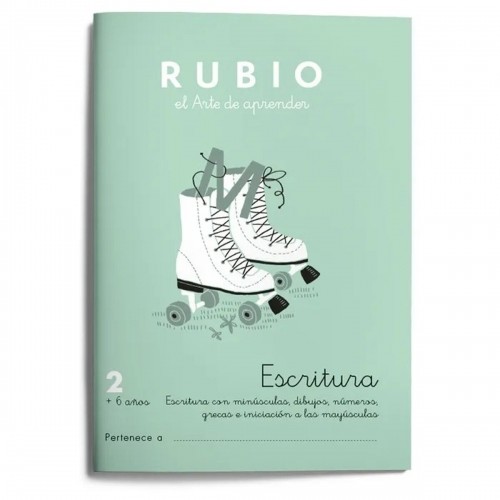 Cuadernos Rubio Writing and calligraphy notebook Rubio Nº2 A5 Spāņu 20 Loksnes (10 gb.) image 2