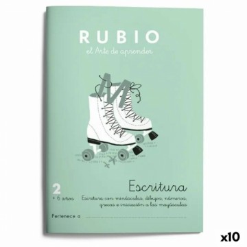 Cuadernos Rubio Writing and calligraphy notebook Rubio Nº2 A5 испанский 20 Листья (10 штук)