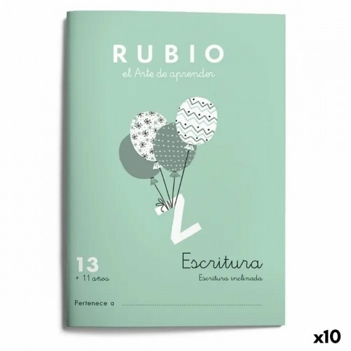 Cuadernos Rubio Writing and calligraphy notebook Rubio Nº13 A5 Spāņu 20 Loksnes (10 gb.) image 1