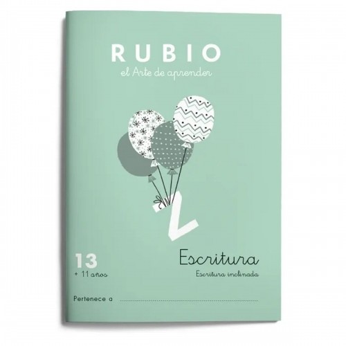 Cuadernos Rubio Writing and calligraphy notebook Rubio Nº13 A5 Spāņu 20 Loksnes (10 gb.) image 2