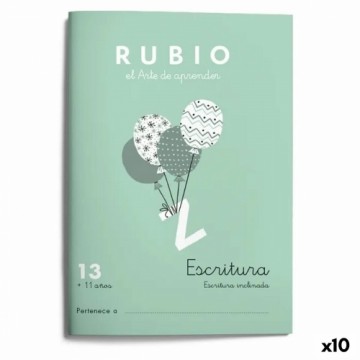 Cuadernos Rubio Writing and calligraphy notebook Rubio Nº13 A5 испанский 20 Листья (10 штук)