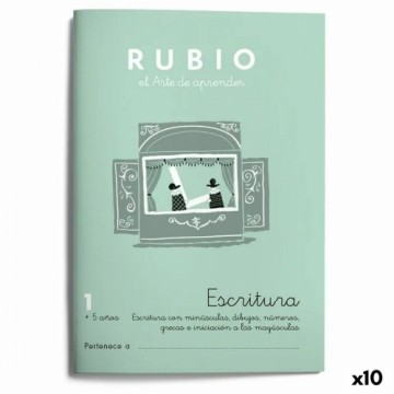 Cuadernos Rubio Writing and calligraphy notebook Rubio Nº1 A5 испанский 20 Листья (10 штук)