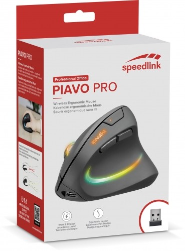 Speedlink wireless mouse Piavo Pro (SL-630026-BK) image 5