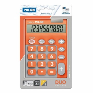 Kalkulators Milan DUO 14,5 x 10,6 x 2,1 cm Oranžs