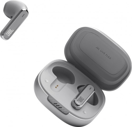 JBL wireless earbuds Live Flex, silver image 5