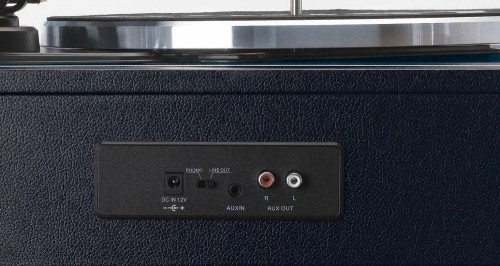 Turntable with 4 built-in speakers Lenco LS430BK, black image 4