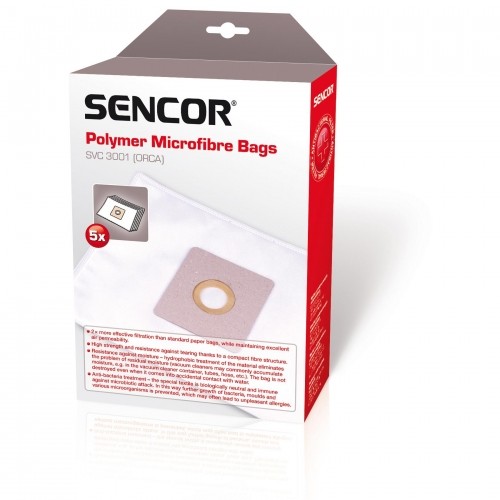 Micro fiber bags for Sencor SVC3001 5 pcs image 1