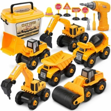 Bigbuy Fun Transportlīdzekļu Rotaļu Komplekts MY5032 (Atjaunots A)