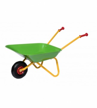 Rolly Toys Ķerra metāla rollyMetallschubkarre zaļā no 2.5 gadiem 80x38x41 cm 271900 Itālija