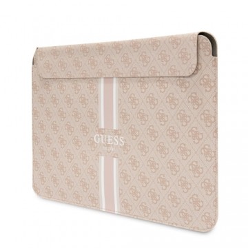 Guess PU 4G Printed Stripes Computer Sleeve 13|14" Pink