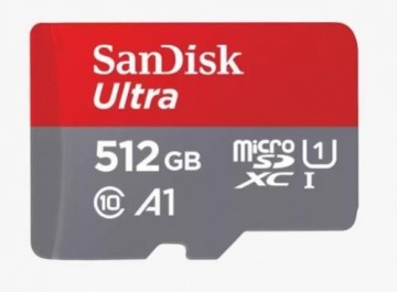 SANDISK BY WESTERN DIGITAL  
         
       MEMORY MICRO SDXC 512GB UHS-I/W/A SDSQUAC-512G-GN6MA SANDISK
