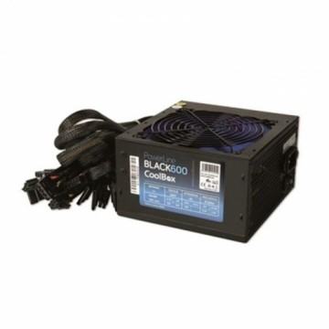 Источник питания CoolBox COO-FAPW600-BK 600 W ATX Чёрный Синий DDR3 SDRAM