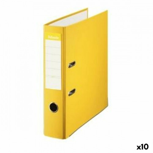Рычажный картотечный шкаф Esselte Жёлтый A4 (10 штук) image 1