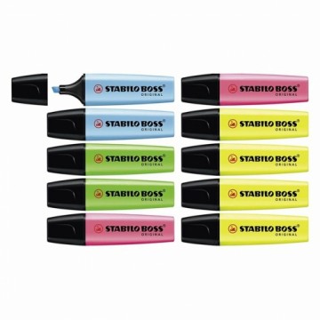Набор флуоресцентных маркеров Stabilo Boss Original 10 Предметы Разноцветный