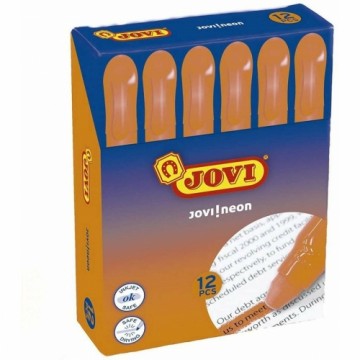 Флуоресцентный маркер Jovi Jovi!neon Оранжевый (12 штук)