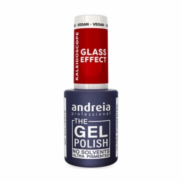 Лак для ногтей Andreia Glass Effect Тёмно Бордовый 10,5 ml