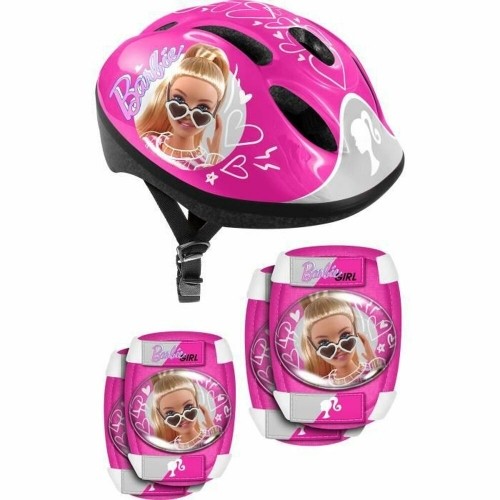 Ķiveres un ceļgalu aizsargu komplekts Stamp Barbie image 1
