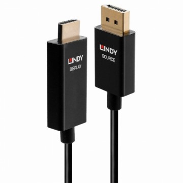 Кабель DisplayPort на HDMI LINDY 40926 Чёрный 2 m