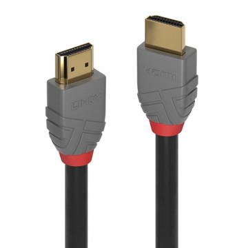 Кабель HDMI LINDY 36961 Чёрный 50 cm Черный/Серый