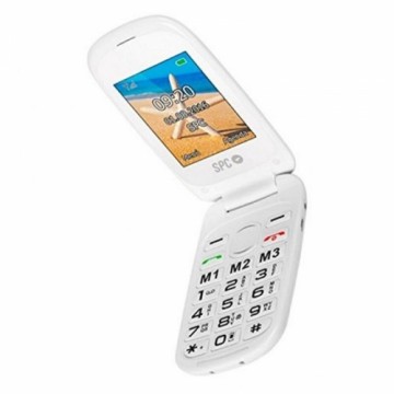 Mobilais telefons SPC Internet Harmony Teléfono Móvil Blanco 2304B Bluetooth FM