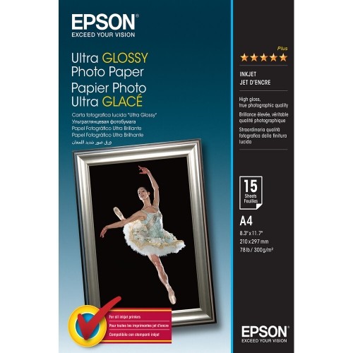 Глянцевая фотобумага Epson C13S041927 A4 image 1