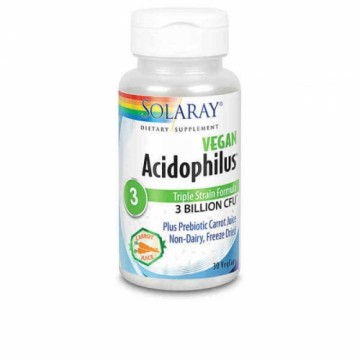 Gremošanas līdzeklis Solaray Acidophilus 30 gb.