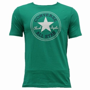 Krekls ar Īsām Piedurknēm Bērniem Converse Core Chuck Taylor Patch Zaļš