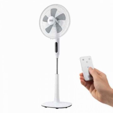 Staande ventilator Black & Decker BXEFP50E 135 cm 50 W Balts
