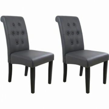 Bigbuy Home Обеденный стул Серый 45 x 42 x 45 cm (2 штук)