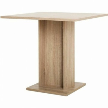 Bigbuy Home Centrālais galds Gustave Дуб (80 x 80 cm)