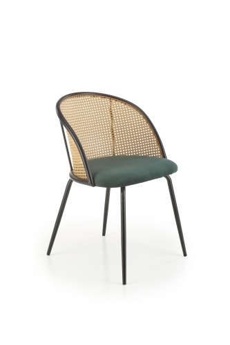 Halmar K508 chair, dark green image 1