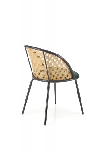 Halmar K508 chair, dark green image 4