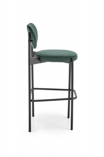 Halmar H108 bar stool, dark green image 3