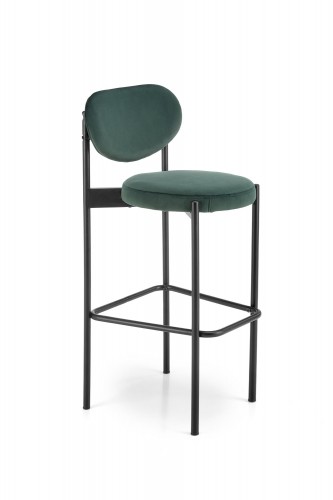 Halmar H108 bar stool, dark green image 4
