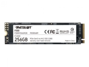 Patriot  
         
       PATRIOT P300 256GB M2 2280 PCIe SSD