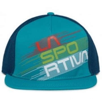 La Sportiva Cepure TRUCKER Hat Stripe EVO L Lagoon/Storm Blue