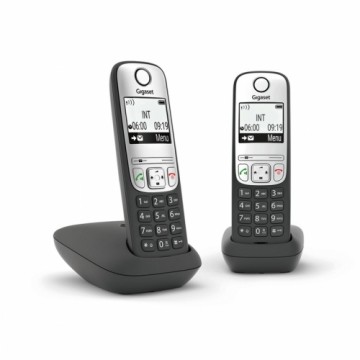 Fiksētais Telefons Gigaset A690 Duo Melns/Sudrabains