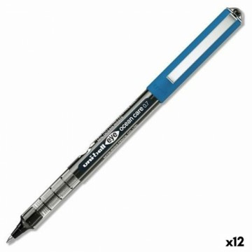 Ручка с жидкими чернилами Uni-Ball Eye Ocean Care Чёрный 0,7 mm (12 штук)