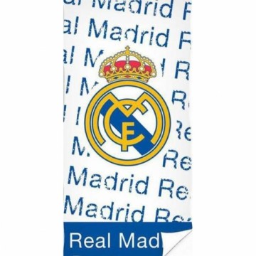 Bigbuy Outdoor Pludmales dvielis Real Madrid CF 150 x 75 cm