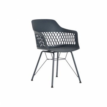 Krēsls DKD Home Decor 57 x 57 x 80,5 cm Tumši Zils